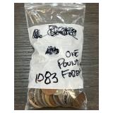 Bag of Assorted Foreign Coins