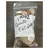 Bag of Assorted Foreign Coins 1 Pound