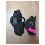 Two Black Nylon Sidekick Holsters