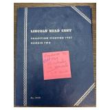 Lincoln Head Cent Album 1941 to 1964 Collection