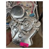 3 Wilton Cake Pans from 1981