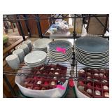 Euro Ceramica Peacock Stoneware Dinnerware Set