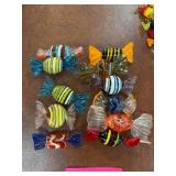 11 Murano Glass Decorative Candy Pieces