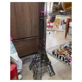 Metal Eiffel Tower Decor Sculpture