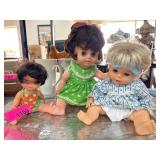 1996 Cititoy and Uneeda Dolls in Various Outfits
