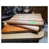 Two Wood Cutting Boards