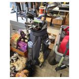 Top-Flite Golf Club Set With Stand Bag