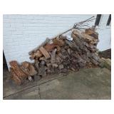 Stack of Firewood Logs