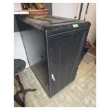 Black Metal Server Rack Enclosure Cabinet
