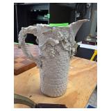 Ceramic Pitcher With Grapevine Relief, 2009