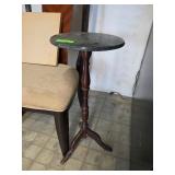 Marble Top Tripod Side Table