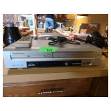 Sylvania VHS DVD Recorder Player Combo