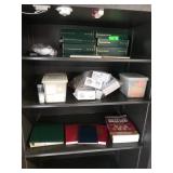 Coin Album Lot With Supplies and Red Book