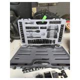 Socket and Wrench Set with Carrying Case
