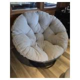 Papasan Chair With Cushion