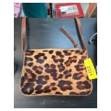Madewell Clean Leopard Print Crossbody Bag