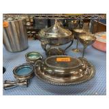 Silver-Plated Tableware Lot