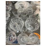 16 Cut Glass Dessert Coupes