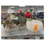 Decorative Pumpkin Figurines