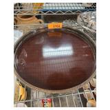 Crescent Formica Laminated Round Tray