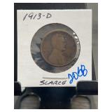 1913-D Lincoln Wheat Cent