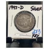 1943-D Jefferson Silver Nickel
