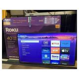 Roku Select Series 40" FHD 1080p TV, No Legs