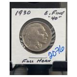 1930 Buffalo Nickel Extra Fine 40