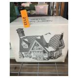 Snow Village Skate & Ski Shop Ceramic