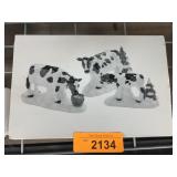 Department 56 Herd of Holiday Heifers Set