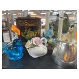Decorative Figurines, Bone China Lefton & Bluebird