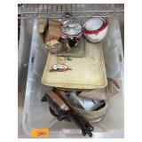 Kitchenware Lot with Pampered Chef Press