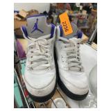 Air Jordan 5 Retro GS White Purple 6Y