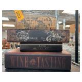 4 Decorative Book-Shaped Storage Boxes
