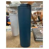 Starbucks 16 oz Blue Stainless Tumbler