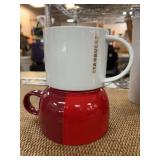 Starbucks 16 oz Ceramic Mugs