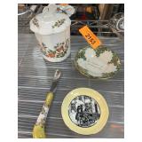 Bone China Dish Set, Adderley, Aynsley, Shaw,