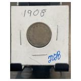 1908 Liberty Head V Nickel