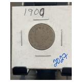 1909 Liberty Head V Nickel