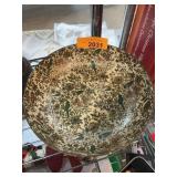 Decorative Bowl with Bird and Floral Motif