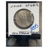 2010-D Jefferson Nickel SP68FS