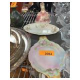 Porcelain Plates and Figurine Group