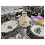 Spode Christmas Tree Dinnerware Set