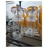 Cole & Mason Lucite Salt and Pepper Mills