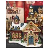 Holiday Brite Porcelain Christmas Church