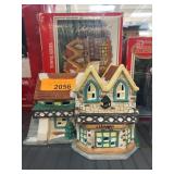 1995 Dickens Collectables Library Building