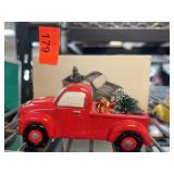Department 56 Snow Village Red Pickup