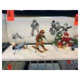 Department 56 Snow Village Skaters & Skiers