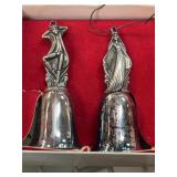 Reed & Barton Pair of Silverplated Bells