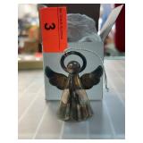 Metal Angel Christmas Ornament